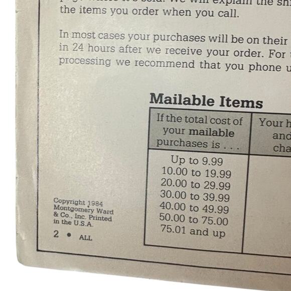 VTG 1984 Montgomery Ward Auto Express Catalog Softcover Magazine Car Mechanic - Picture 11 of 16